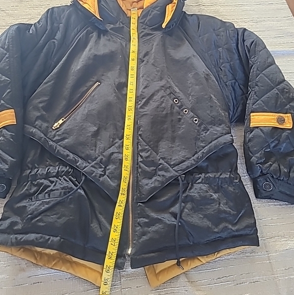 BRAETAN Puffer Jacket thick warm jacket womens size M pre-owned 1980s Winter - Picture 13 of 16